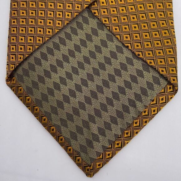 Vintage Arezzo 100% Silk Made in USA Tie - Picture 4 of 6